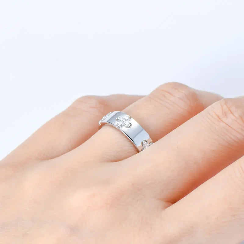 Moissanite Ring