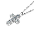 Moissanite Christian Cross