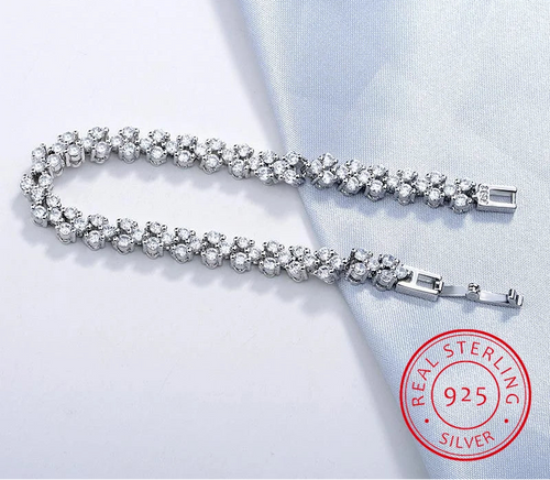 Cocktail Moissanite Bracelet
